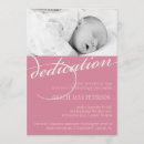 Search for christian dedication invitations Baby