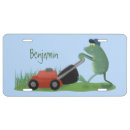Search for frog license plates Cartoon