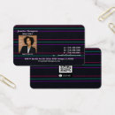 Search for futuristic business cards Bold