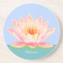 Search for lily flowers coasters pink