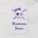 Search for skull business cards Purple