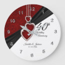 Search for 40th anniversary clocks Couple