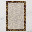 Search for leopard print stationery paper Animal