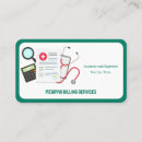 Search for medical billing business cards Health