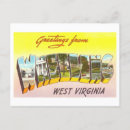 Search for west virginia postcards Large letter