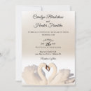 Search for swan wedding invitations Classic