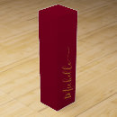 Search for wine gift boxes Typography