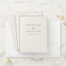 Search for bride pocket folders Elegant