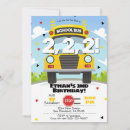 Search for wheels on the bus birthday invitations 2nd
