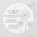 Search for dandelion wedding invitations Flower