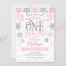 Search for pink and silver invitations Baby girl