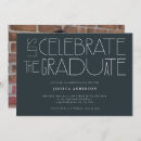 Search for minimalist graduation invitations One photo