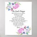 Search for the lords prayer posters Floral