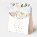 Search for floral favor boxes Baby girl