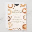 Search for coffee bridal shower invitations Chic