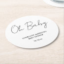 Search for baby shower coasters Simple