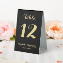 Search for black and gold table cards Simple