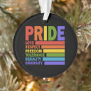 Search for gay pride ornaments Love is love