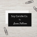 Search for candles business cards Logo