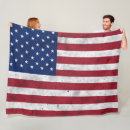 Search for red white and blue blankets Usa