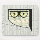 Search for owl mousepads Illustration