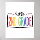 Search for teachers welcome back to school posters First day of school