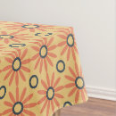 Search for orange floral tablecloths Retro