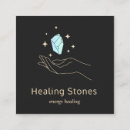 Search for crystal healing business cards Energy