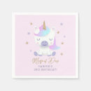 Search for unicorn napkins whimsical