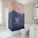 Search for pink and navy shower curtains Chic