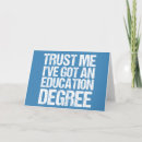 Search for teacher graduation cards Humor