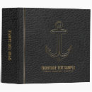 Search for leather binders Black