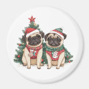 Search for pug magnets Christmas tree
