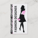 Search for pink zebra business cards Girl