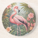 Search for tropical coasters Hibiscus flower