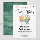 Search for cheers beers retirement invitations Rustic