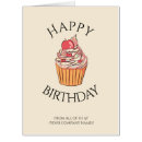 Search for business birthday cards From all of us