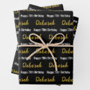 Search for 70th birthday wrapping paper Seventy