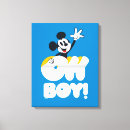 Search for mickey mouse canvas prints Oh boy