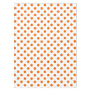 Search for orange and white tablecloths Pattern