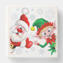 Search for funny christmas plaques Santa claus