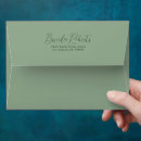Search for sage green envelopes Black