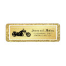 Search for motorcycle return address labels Biker