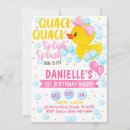 Search for rubber ducky invitations Duckie