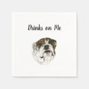Search for bulldog napkins Pet