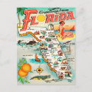 Search for florida keys map postcards Vintage