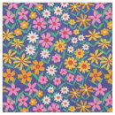 Search for navy blue and white pattern fabric Retro