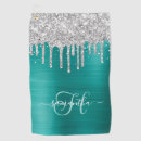 Search for teal golf towels Silver