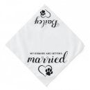 Search for wedding dog bandanas Elegant