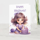Search for lavender birthday cards Cute
